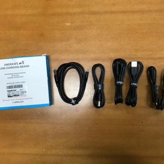 ギャラクシー(Galaxy)のAnker Power Line Micro USBケーブル6本セット(その他)