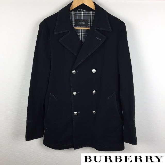 美品 BURBERRY BLACK LABEL ジャケット デニム生地 ブラックのサムネイル