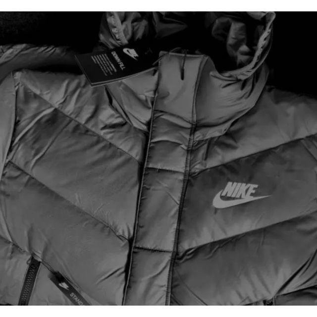 NIKE - 送料込 24,750円の品 新品☆NIKE ロング ダウンコート L グレー