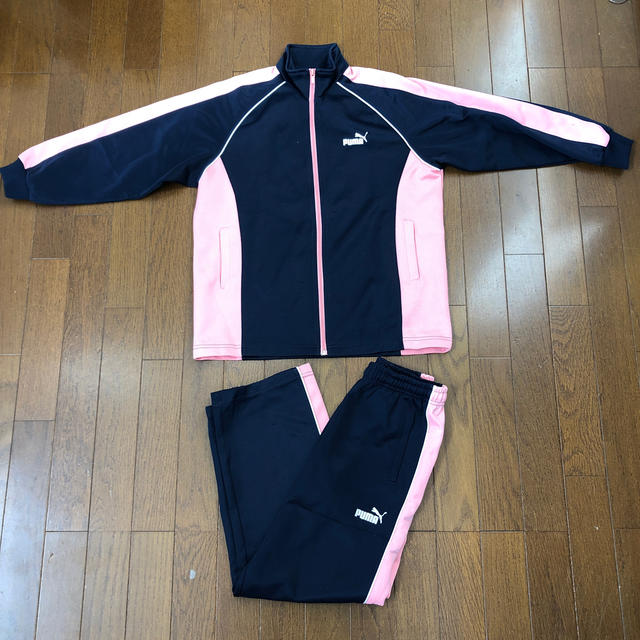 PUMA(プーマ)のPUMAジャージ　上着　140 キッズ/ベビー/マタニティのキッズ服女の子用(90cm~)(ジャケット/上着)の商品写真