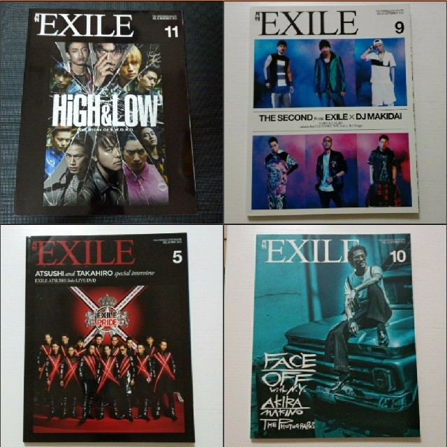 EXILE TRIBE(エグザイル トライブ)の専用ページ エンタメ/ホビーの雑誌(アート/エンタメ/ホビー)の商品写真