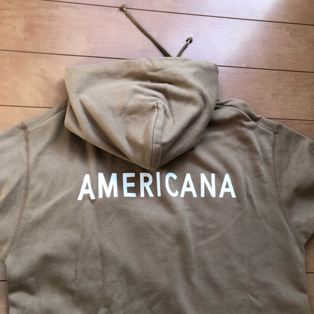 AMERICANA(アメリカーナ)のフリークストア別注 アメリカーナHOOD SIDE ZIP SWEAT OP レディースのワンピース(ロングワンピース/マキシワンピース)の商品写真