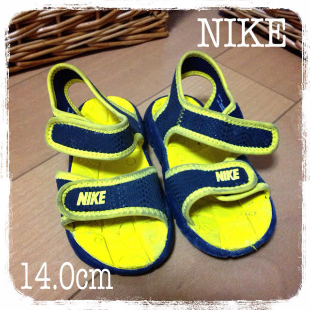NIKE(ナイキ)のNIKEサンダル 14.0cm キッズ/ベビー/マタニティのベビー靴/シューズ(~14cm)(その他)の商品写真