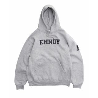 ワンエルディーケーセレクト(1LDK SELECT)のennoy college hoodie L grey×navy(パーカー)