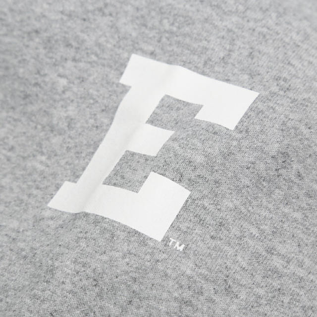 1LDK SELECT(ワンエルディーケーセレクト)のennoy college sweat L grey×white メンズのトップス(スウェット)の商品写真