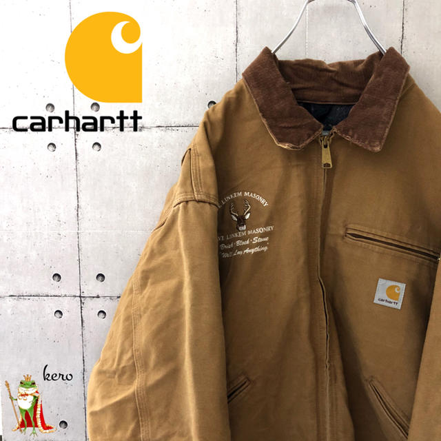 carhartt(カーハート)の【人気】カーハート 企業 刺繍 カバーオール メンズのジャケット/アウター(カバーオール)の商品写真