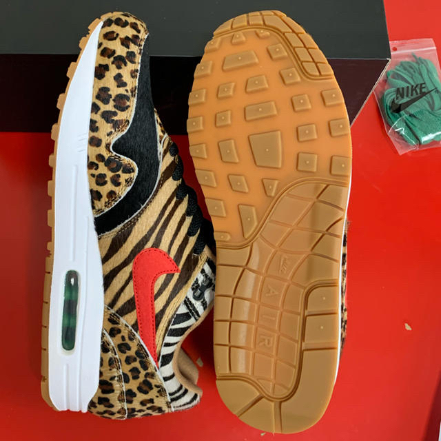 28cmUS10使用状況ATMOS NIKE AIR MAX 1 DLX ANIMAL PACKアニマル