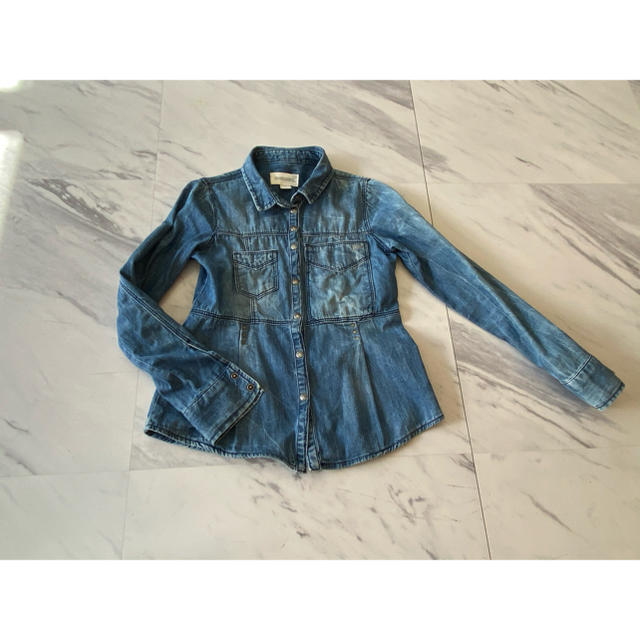 DIESEL(ディーゼル)のDIESELデニムシャツ キッズ/ベビー/マタニティのキッズ服女の子用(90cm~)(ジャケット/上着)の商品写真