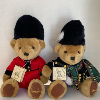 ハロッズ(Harrods)のレア ロンドン ハロッズ購入 ぬいぐるみ 2体セット(ぬいぐるみ)