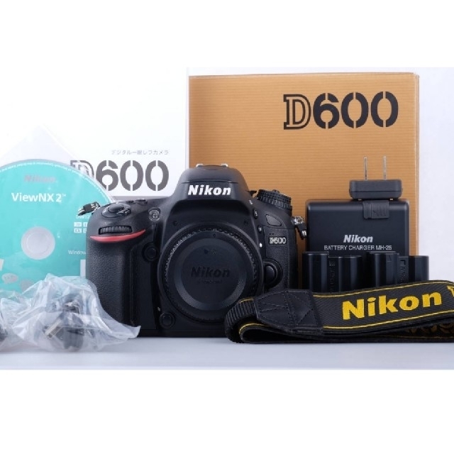 Nikon ボディD600フルサイズ デビューに