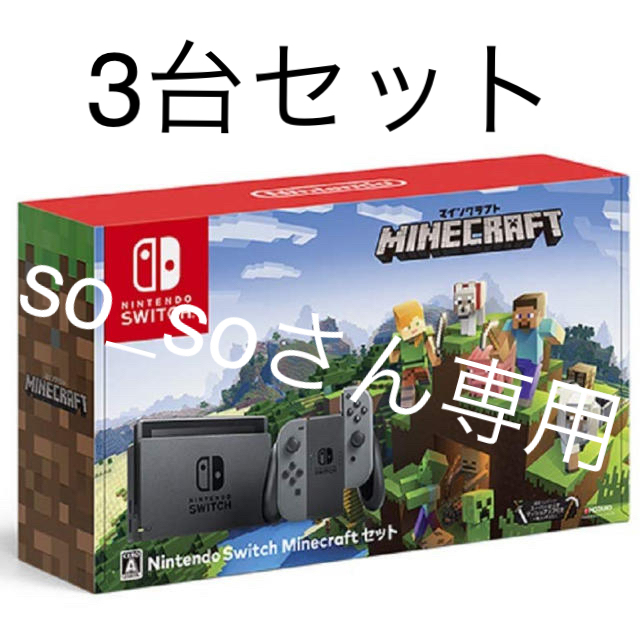 ずっと気になってた Nintendo Switch - Nintendo Switch Minecraft