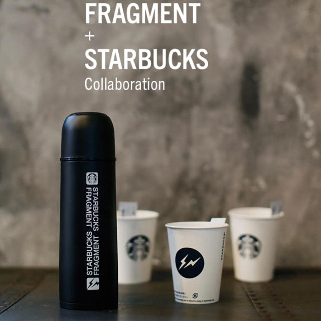 コーヒーstarbucks×fragment ステンレスボトルフラグメント500ml