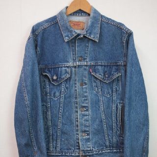 リーバイス(Levi's)の42R USA製 Levis 70506 デニム ジャケット 古着 a249(Gジャン/デニムジャケット)