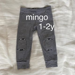 コドモビームス(こどもビームス)のMINGO 定番　ボーダーレギンス  1-2y(パンツ)