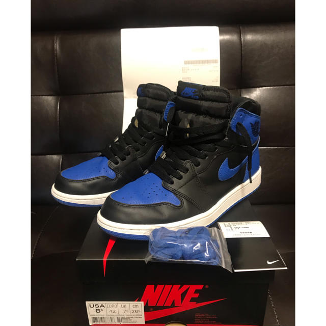 美NIKE AIR JORDAN 1 RETRO HIGH OG ROYAL