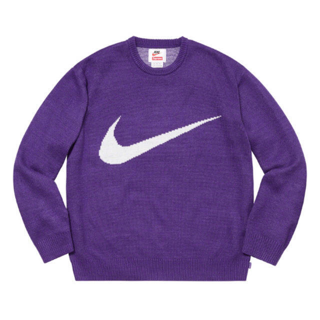 supreme nike  swoosh logo crew neck