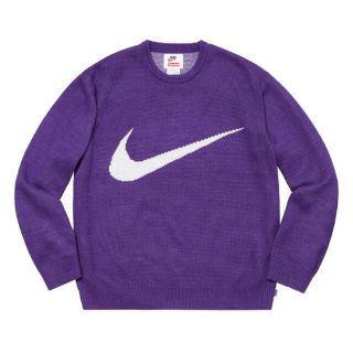 シュプリーム(Supreme)のsupreme nike  swoosh logo crew neck(ニット/セーター)