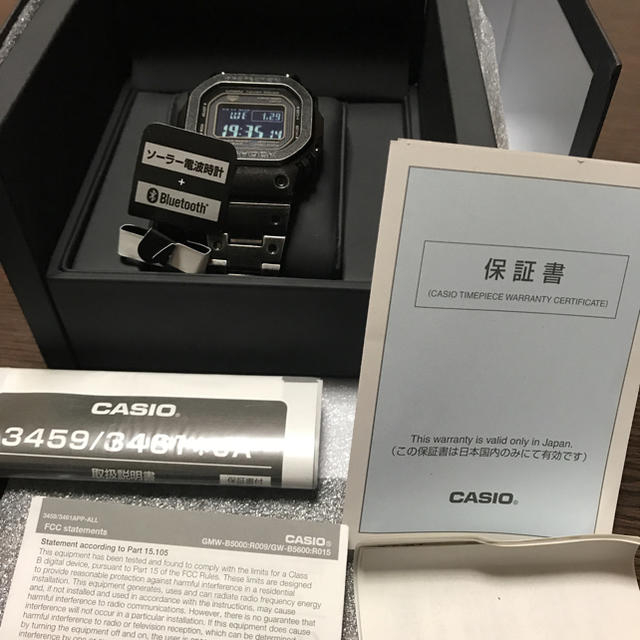G-SHOCK(ジーショック)の美品 エイジド加工 GMW-B5000V-1JR 国内正規 GMW-B5000V メンズの時計(腕時計(デジタル))の商品写真