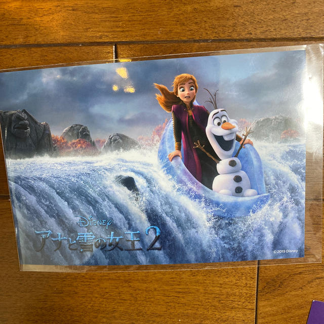 アナと雪の女王(アナトユキノジョオウ)のアナと雪の女王　ポストカード エンタメ/ホビーのおもちゃ/ぬいぐるみ(キャラクターグッズ)の商品写真