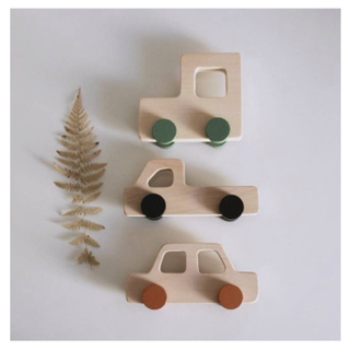 キャラメルベビー&チャイルド(Caramel baby&child )の＊＊さま専用⇨PINCH TOYS  Wood 3Car/Liewood マット(電車のおもちゃ/車)