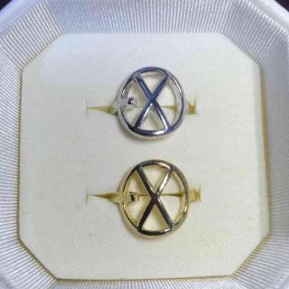 EXO エンブレム指輪 新品(リング(指輪))