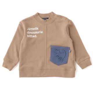クレードスコープ(kladskap)のエンボス恐竜トレーナー  クレードスコープ(Tシャツ/カットソー)