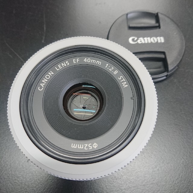 【美品】EF40mm F2.8 STM ホワイト