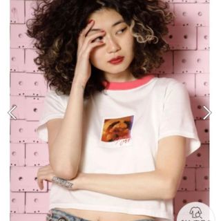 ジュエティ(jouetie)のジュエティ　プリントTシャツ　カットソーエックスガールミルクフェドユニクロ gu(Tシャツ(半袖/袖なし))