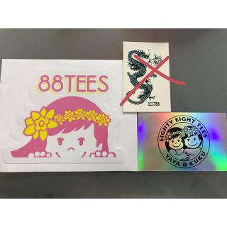 エイティーエイティーズ(88TEES)の88tees ステッカー カード(シール)