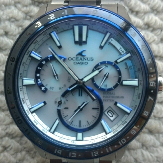 限定品】 CASIO - チロちゃんCASIO OCEANUS OCW-1200G-2AJF 腕時計