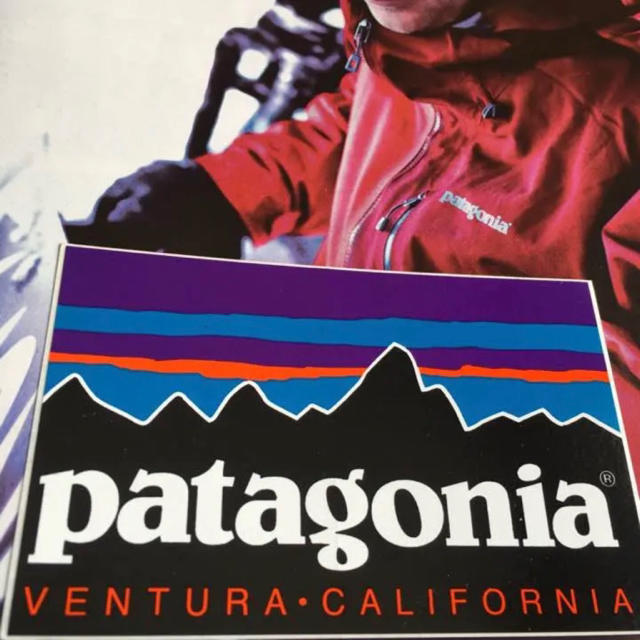 patagonia(パタゴニア)のpatagoniaパタゴニアVentura限定激レアヴェンテュラCAステッカー スポーツ/アウトドアのスノーボード(アクセサリー)の商品写真