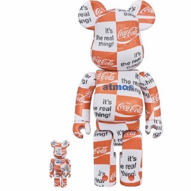 BE@RBRICK atmos x Coca-Cola100% & 400%