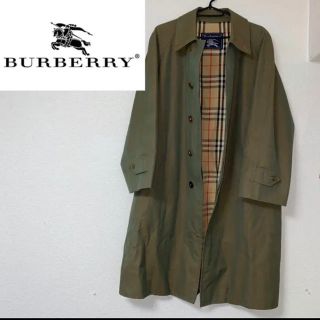 BURBERRY - 値段交渉ok!バーバリー ステンカラーコート 玉虫色 ノバ