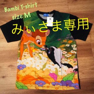 ディズニー(Disney)の【みぃさま専用】ディズニー 半袖Tシャツ　バンビ　サイズM(Tシャツ(半袖/袖なし))