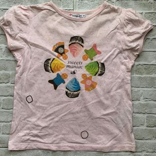 ユニクロ(UNIQLO)のユニクロ　スイーツマニアＴシャツ　150 USED(Tシャツ/カットソー)