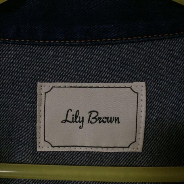 Lily Brown(リリーブラウン)のLily Brown デニムジャケット レディースのジャケット/アウター(Gジャン/デニムジャケット)の商品写真