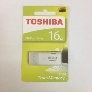 【509円で送料無料】日本製造 TOSHIBA 東芝 USB メモリ 16GB(PC周辺機器)