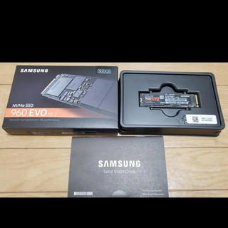 サムスン(SAMSUNG)のSamsung M.2 SSD 960 EVO 500GB(PCパーツ)