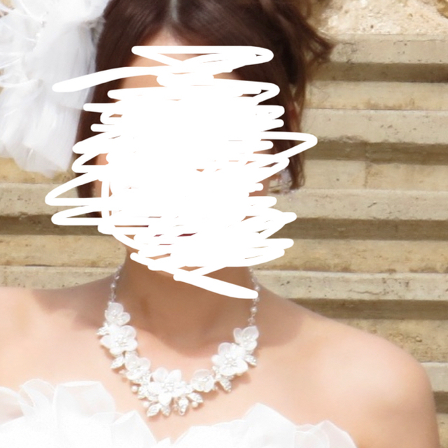 ネックレス　結婚式用 レディースのアクセサリー(ネックレス)の商品写真