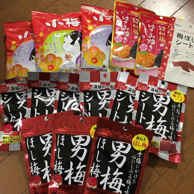 梅づくしセット！ 食品/飲料/酒の食品(菓子/デザート)の商品写真