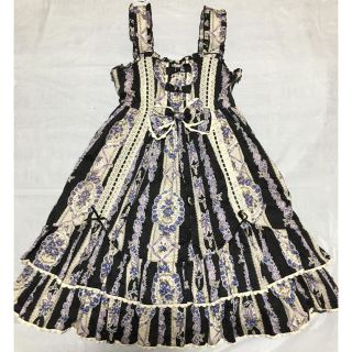 メタモルフォーゼタンドゥフィーユ(metamorphose temps de fille)のメタモルフォーゼ metamorphose 宮廷フラワー JSK フラワー 花(ロングワンピース/マキシワンピース)