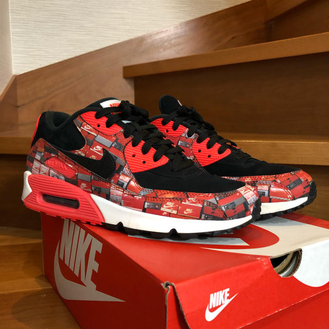 NIKE(ナイキ)のAIR MAX 90 PRINT  ATMOS メンズの靴/シューズ(スニーカー)の商品写真