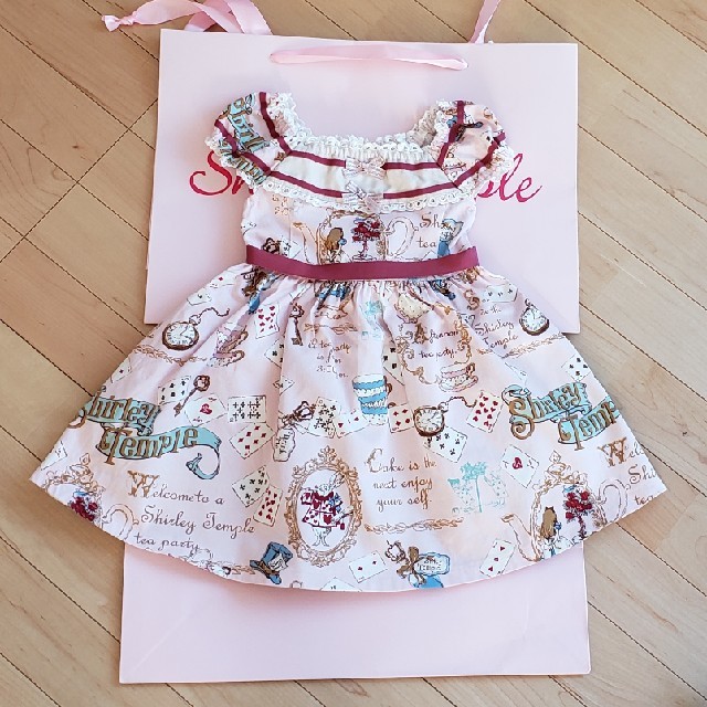 キッズ服女の子用(90cm~)シャーリーテンプル 100 - ワンピース