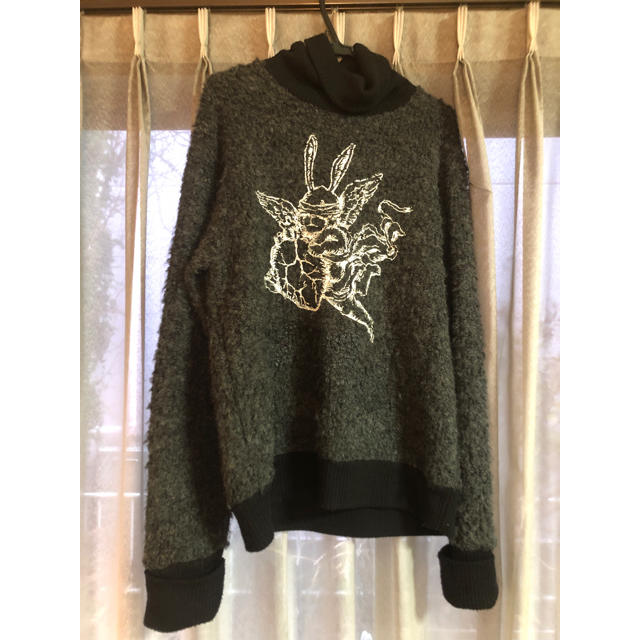 MILKBOY(ミルクボーイ)のMILKBOY rabbit knit タートルニット メンズのトップス(ニット/セーター)の商品写真