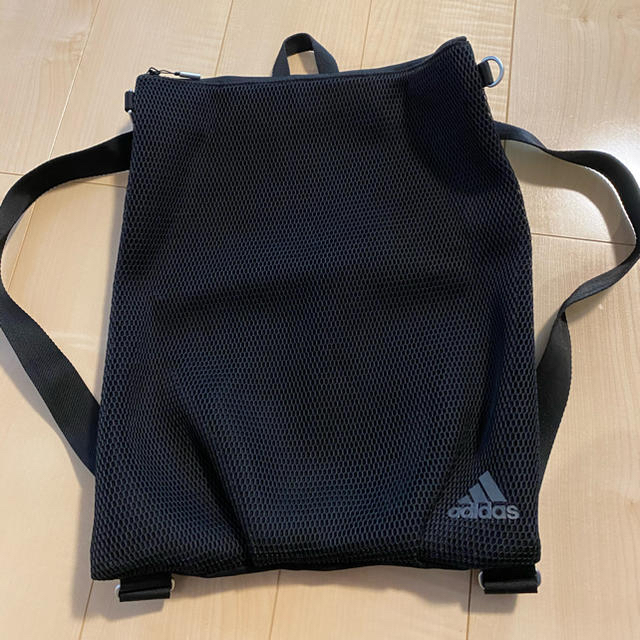 moussy(マウジー)のadidas×moussy ナップサック レディースのバッグ(リュック/バックパック)の商品写真