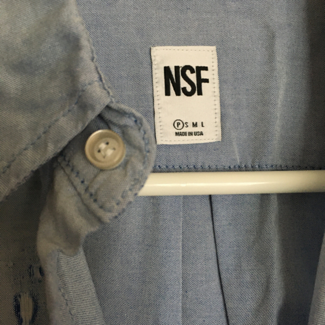 NSF(エヌエスエフ)のNSF エヌエスエフ 2トーンシャツ レディースのトップス(シャツ/ブラウス(長袖/七分))の商品写真