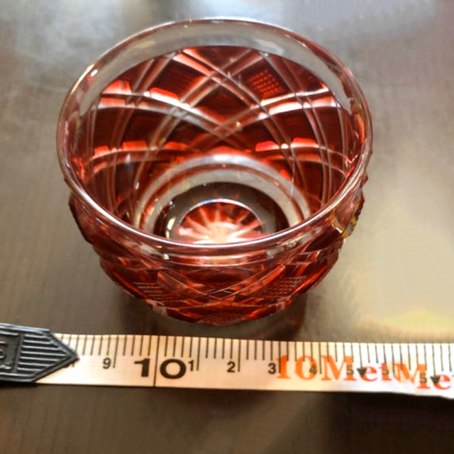 薩摩切子グラス インテリア/住まい/日用品のキッチン/食器(グラス/カップ)の商品写真