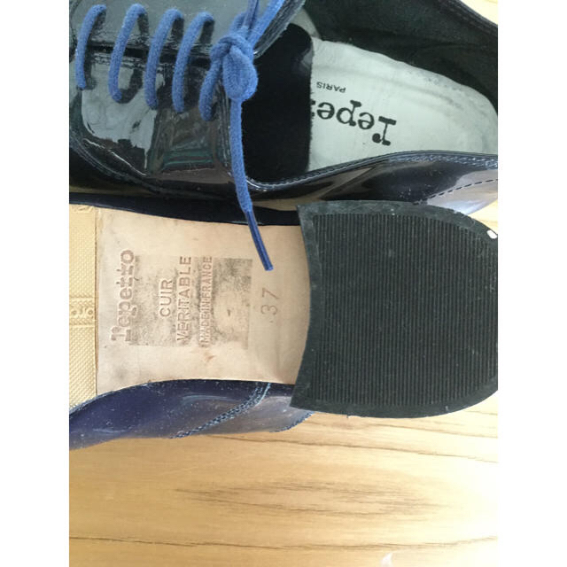 repetto(レペット)のレペット　濃紺色　パンプス23㎝　美品 レディースの靴/シューズ(バレエシューズ)の商品写真