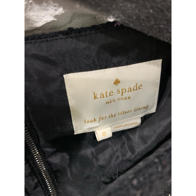 kate spade new york(ケイトスペードニューヨーク)の新品　ケイトスペード  ツイード ワンピース　スパンコール　パーティー　二次会 レディースのワンピース(ミニワンピース)の商品写真