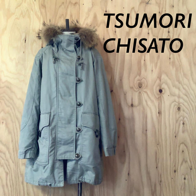 TSUMORI CHISATO - tsumori chisato モッズコート ボアライナー付き ...